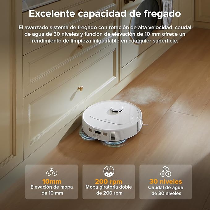 ¡Promoción limitada! Robot Aspirador 3 en 1 - Limpieza Potente e Inteligente, Sin Esfuerzo + Regalos Exclusivo!